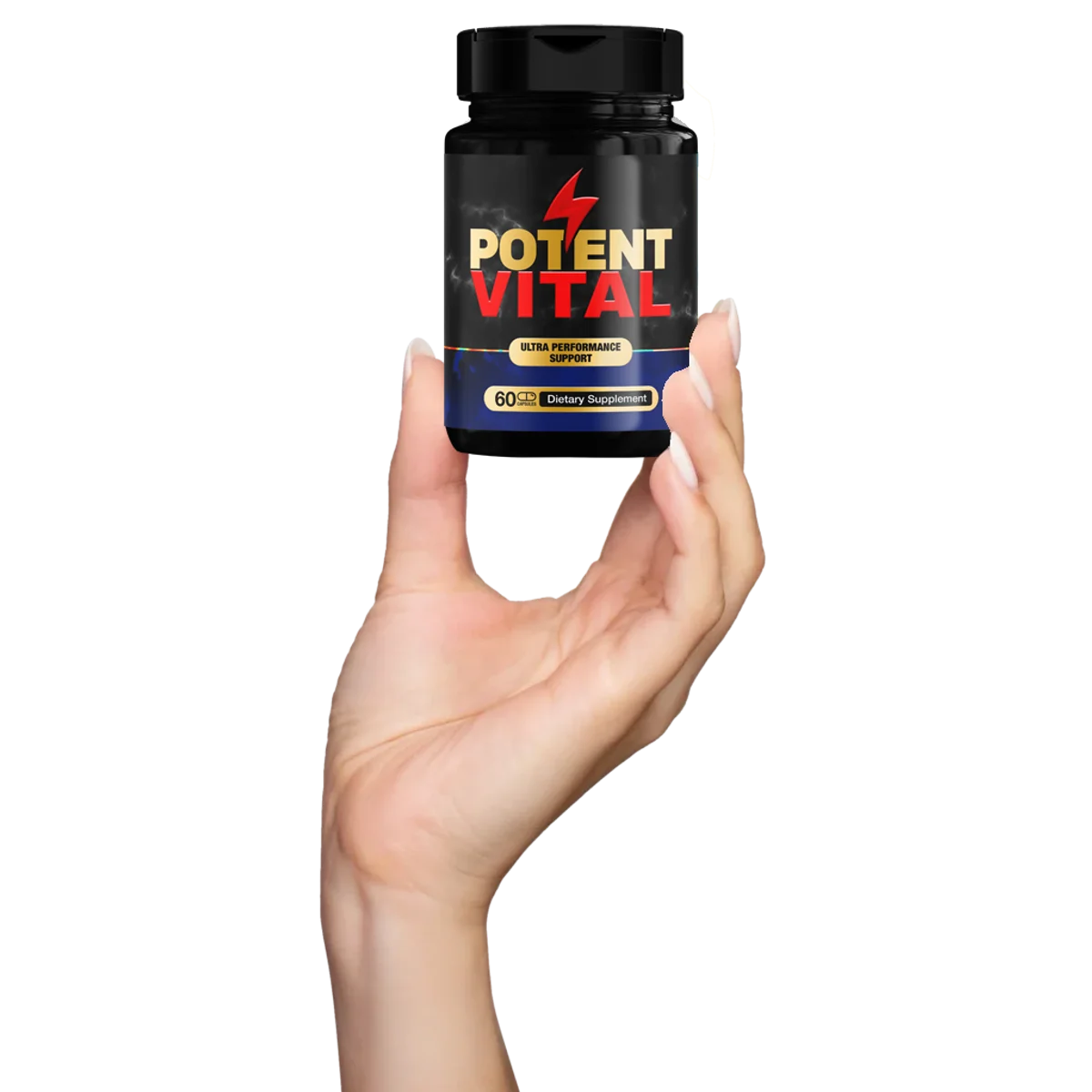 PotentVital Men's Wellness Support — Front Label